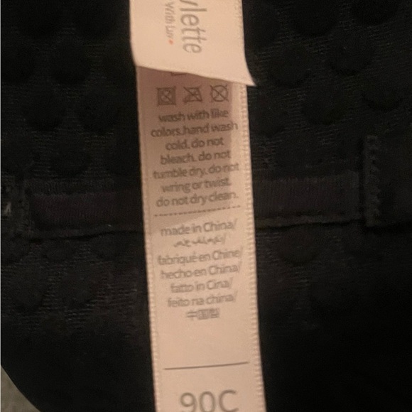 Luvlette Black Strapless Bra Size C40 - Picture 8 of 13